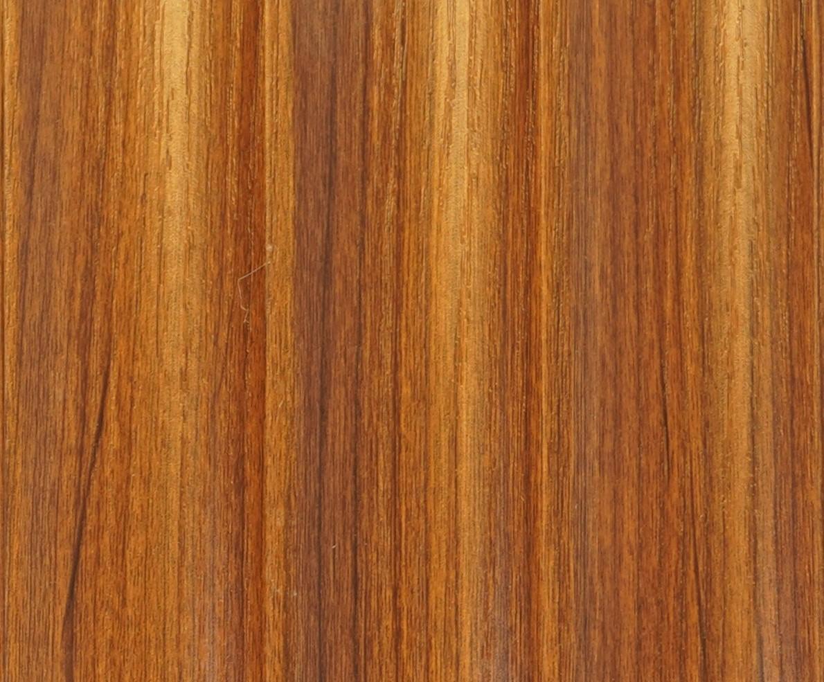 Wooden Mdf Louvers Panel Wood Brown 9x0.39 Ft - Pn 00055