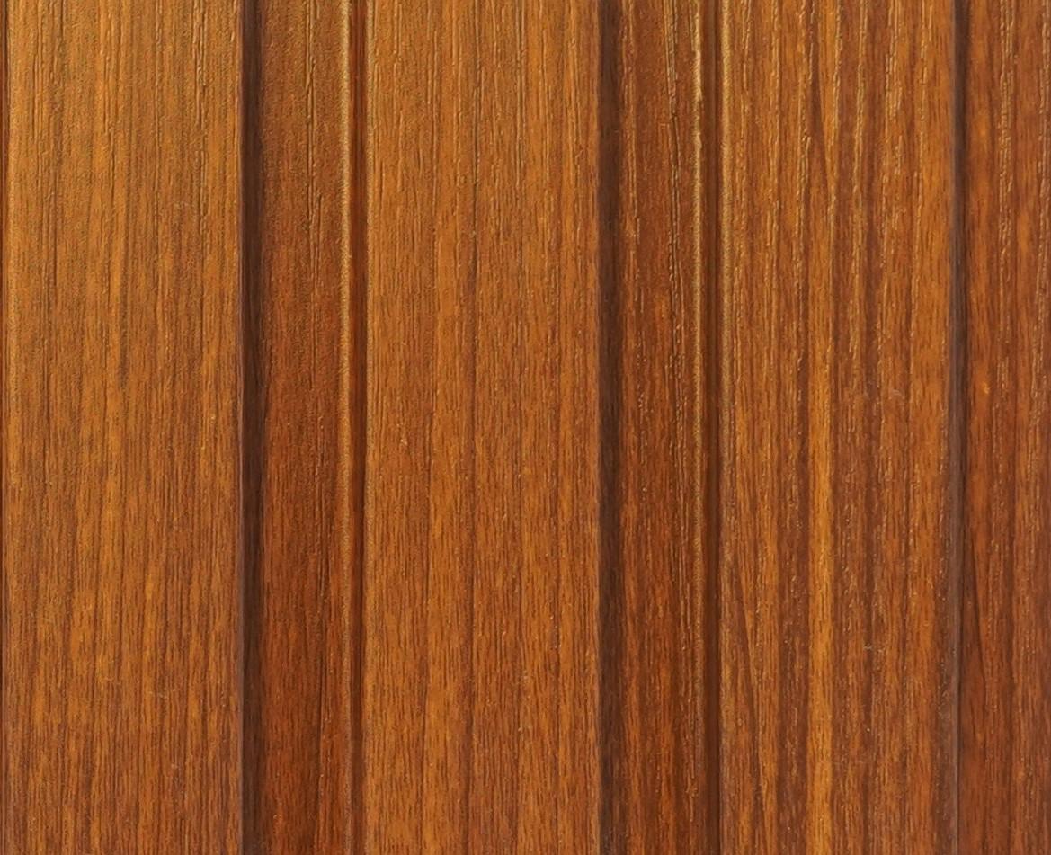 Wooden 9 Ft X 4.75 Inch Mdf Louvers Panel Wood Brown 9x0.39 - Pn 00057
