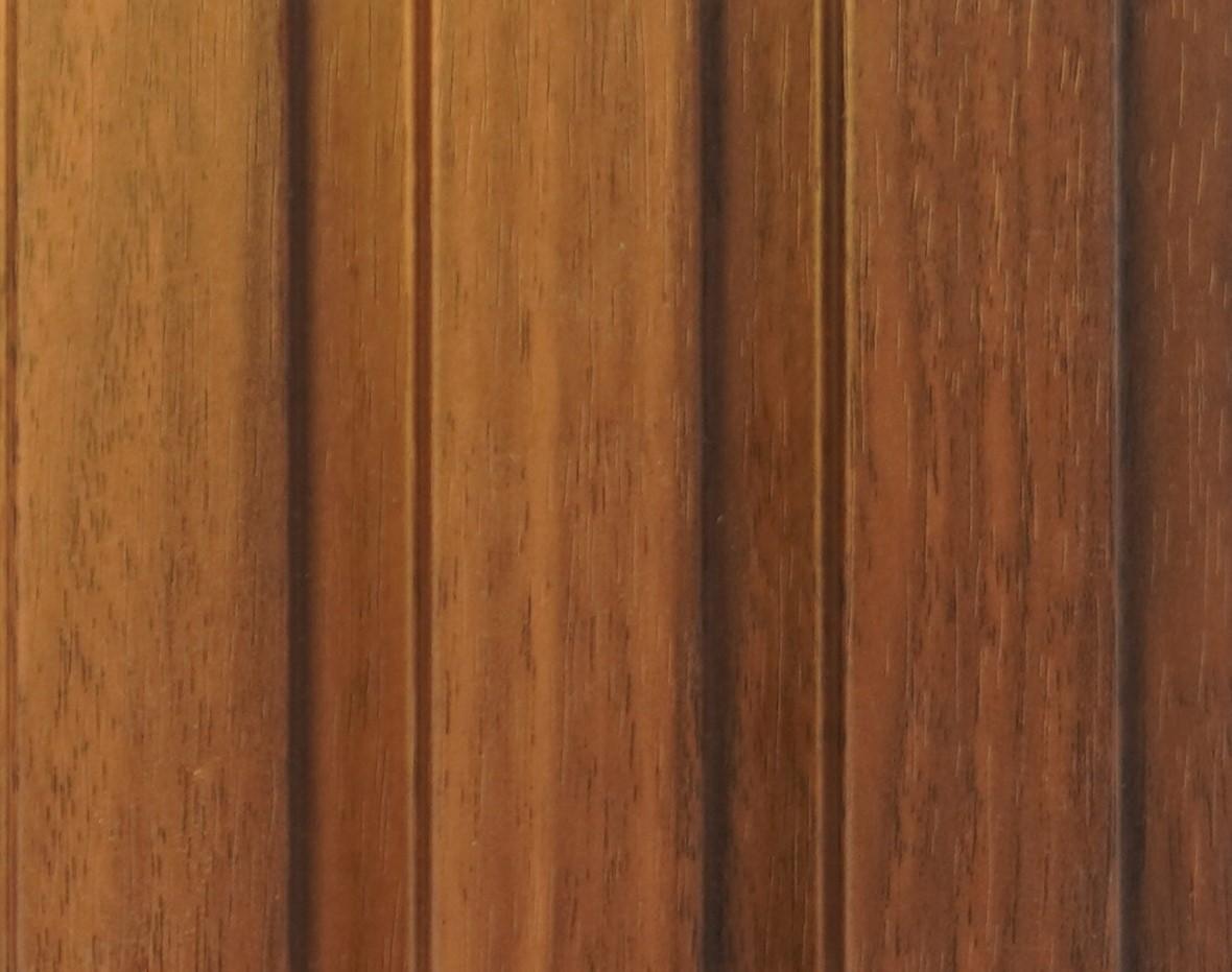 Wooden 9 Ft X 4.75 Inch Mdf Louvers Panel Wood Dark Brown 9x0.39 - Pn 00059