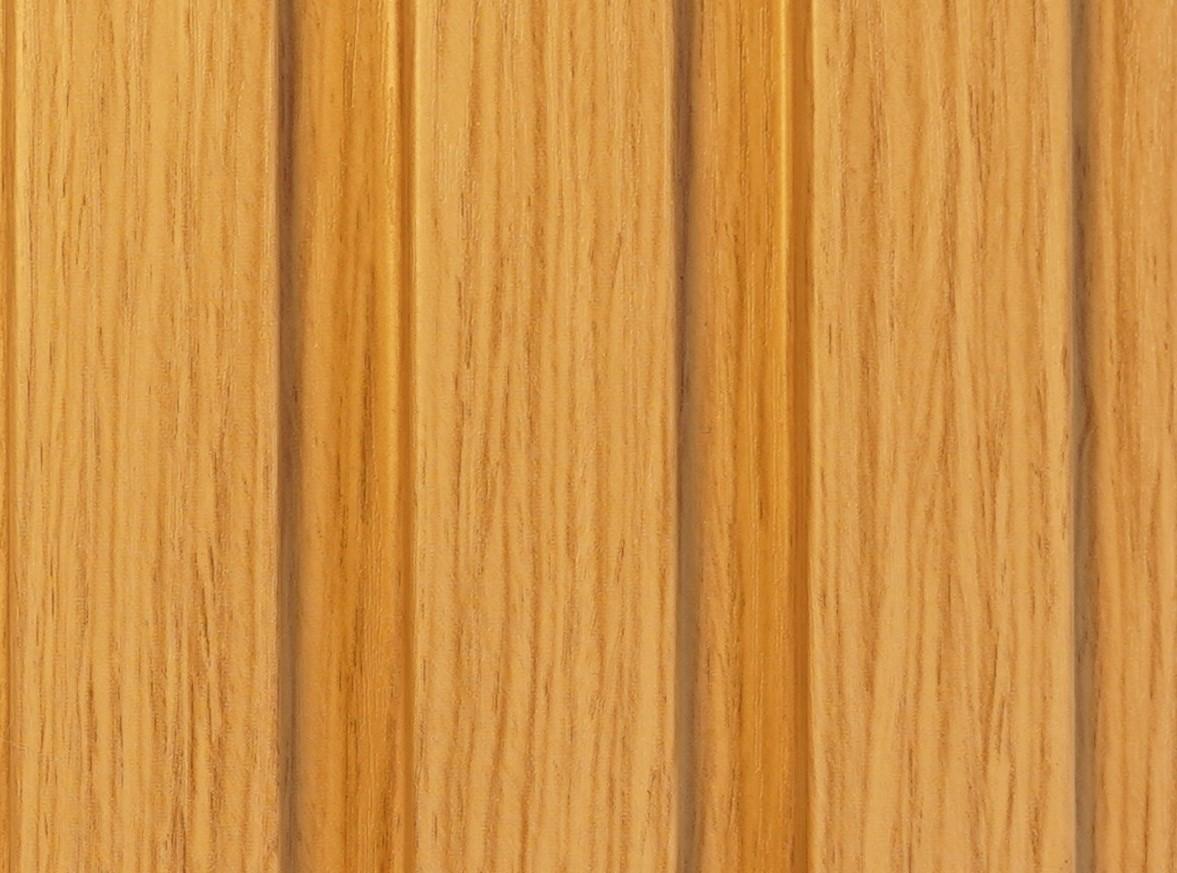 Wooden 9 Ft X 4.75 Inch Mdf Louvers Panel Wood Brown 9x0.39 - Pn 00061