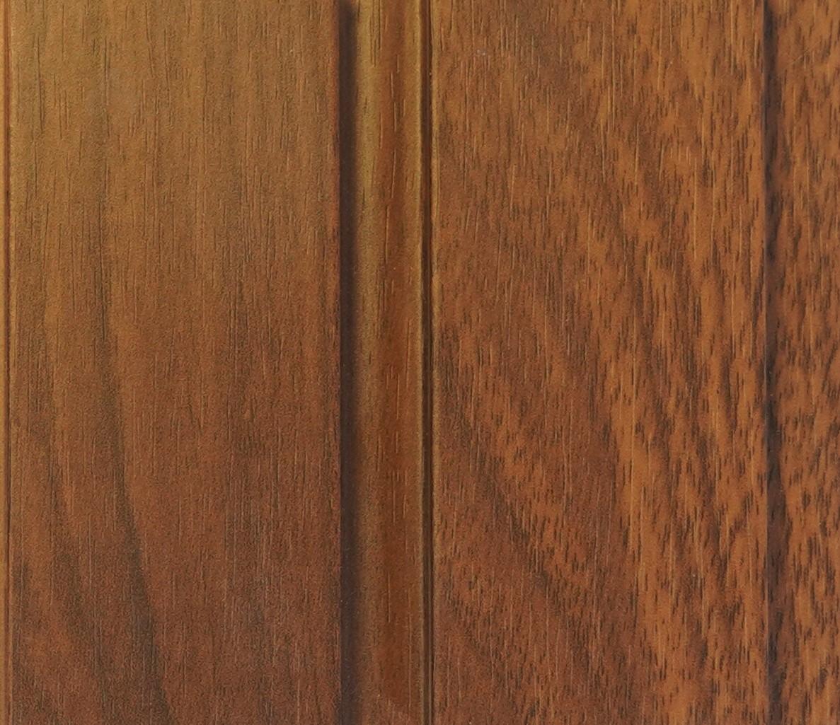Wooden Mdf Louver Panel Wood Brown 9x0.39 Ft - Pn 00066