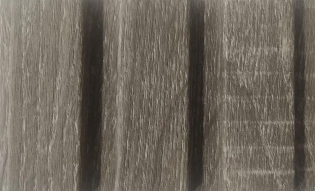 Linear Pattern Mdf Hmr Grade Louver Wood Brown 9x0.39 Ft - Pn 00071