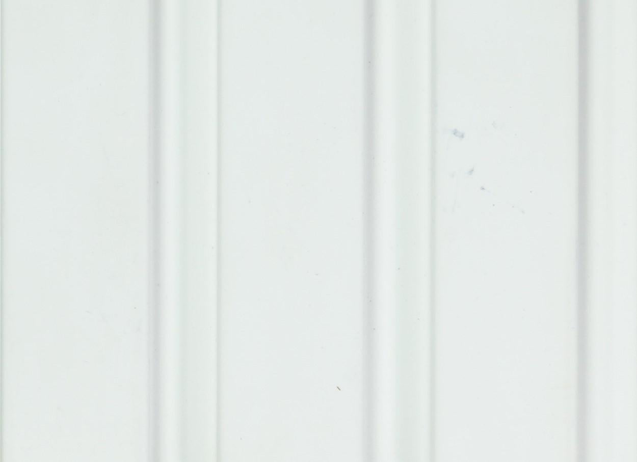 Linear Patterned White Pastels Premium Mdf Louver Plain Colors 9.5x0.39 Ft - Pn 00073