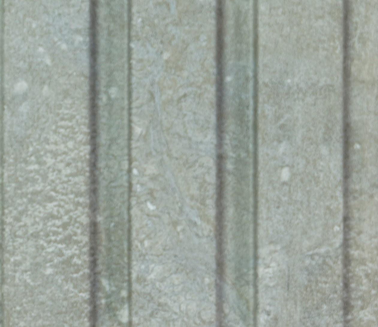 Grey Stone Linear Small Premium Mdf Louver Marble & 9.5x0.39 Ft - Pn 00082