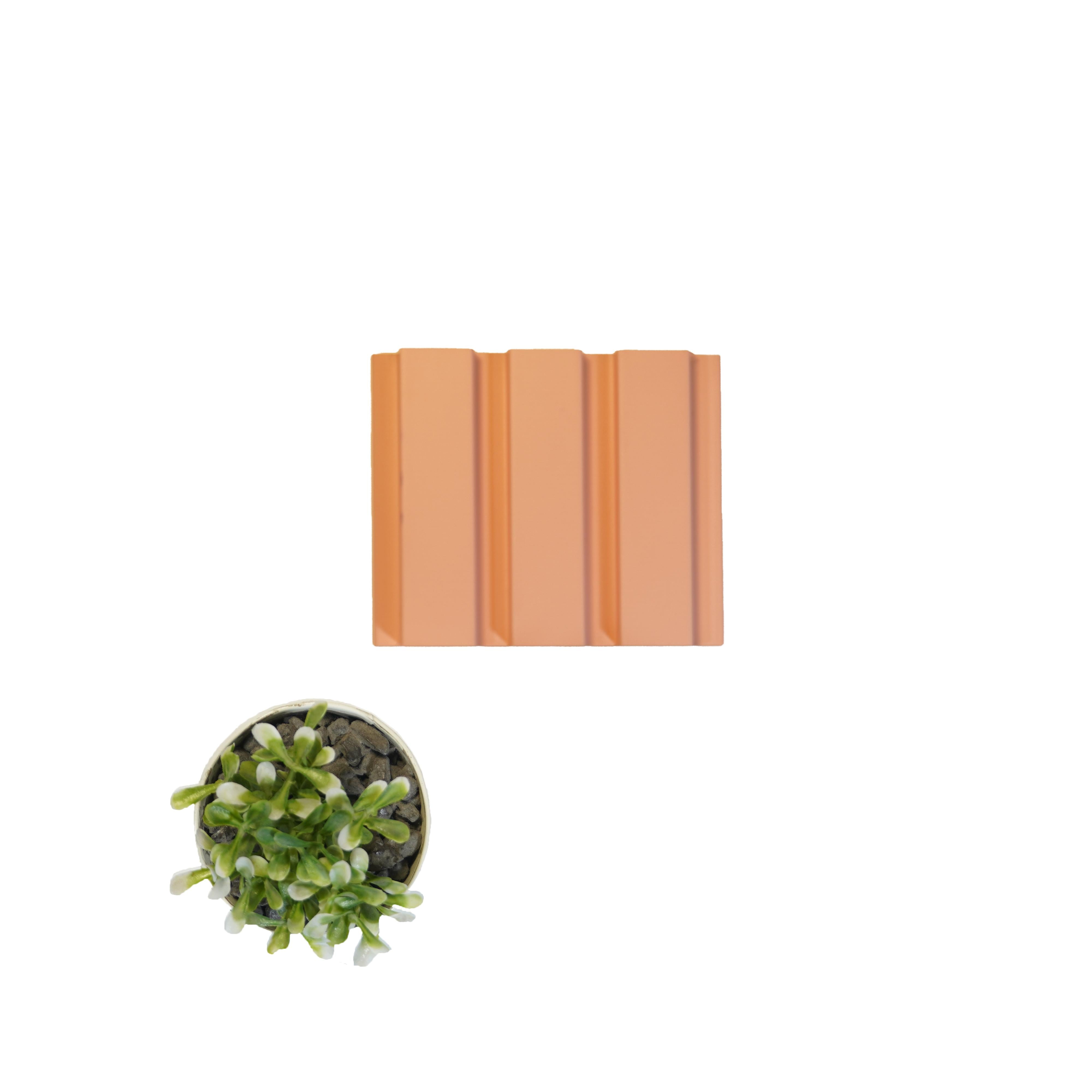 Pink Pastels Linear Mdf Louver Plain Colors 9x0.39 Ft - Pn 00106