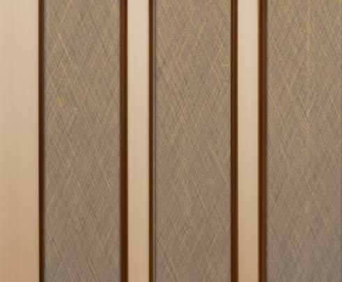 Ht 8 Ft X 5 Inch Charcoal Louvers Panel Wood Beige 8x0.42 - Pn 00152