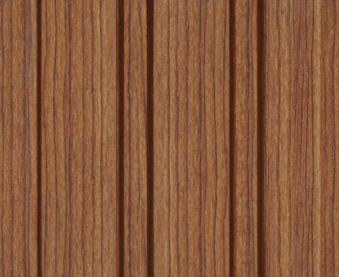 Ht 8 Ft X 5 Inch Charcoal Louvers Panel Wood Brown 8x0.42 - Pn 00155