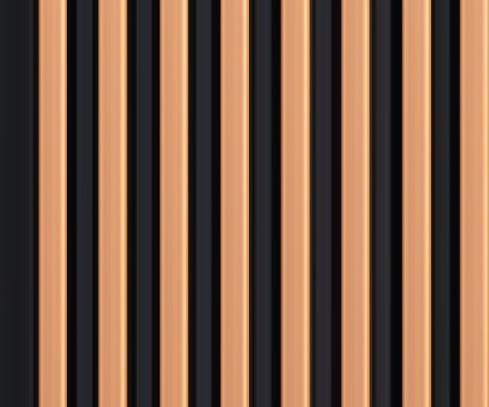 Ht 8 Ft X 5 Inch Charcoal Louvers Panel Plain Colors Multi Colour 8x0.42 - Pn 00157