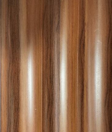 Brown Wood Charcoal Panel Louver 8x0.42 Ft - Pn 01440
