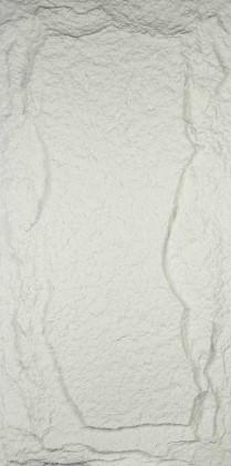 White Charcoal Pu Stone Panel Marble & Louvers 4x2 Ft - Pn 01567