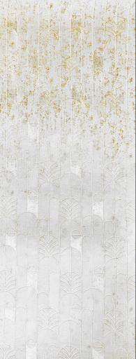 Decorative Velvet Fabric Finish Sheet Panel Designer Louvers White 8x4 Ft - Pn 01570