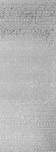 Decorative Velvet Fabric Finish Sheet Panel Designer Louvers Grey 8x4 Ft - Pn 01576