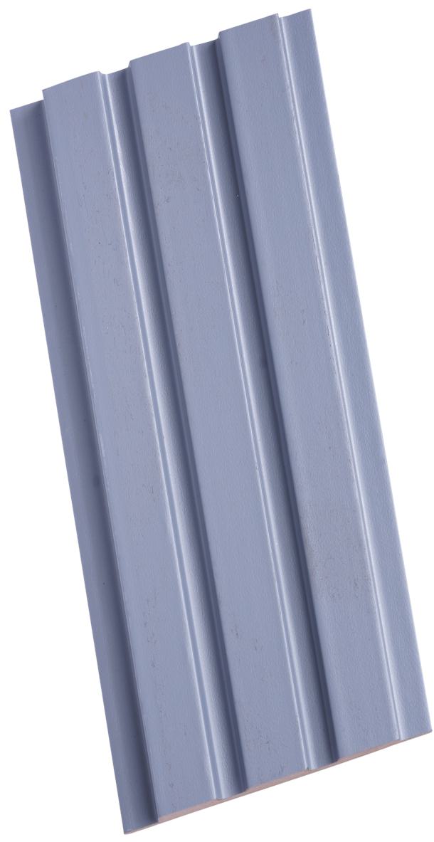 Plain Colour Finish Grey Mdf Louvers Colors 8x0.41 Ft - Pn 02245
