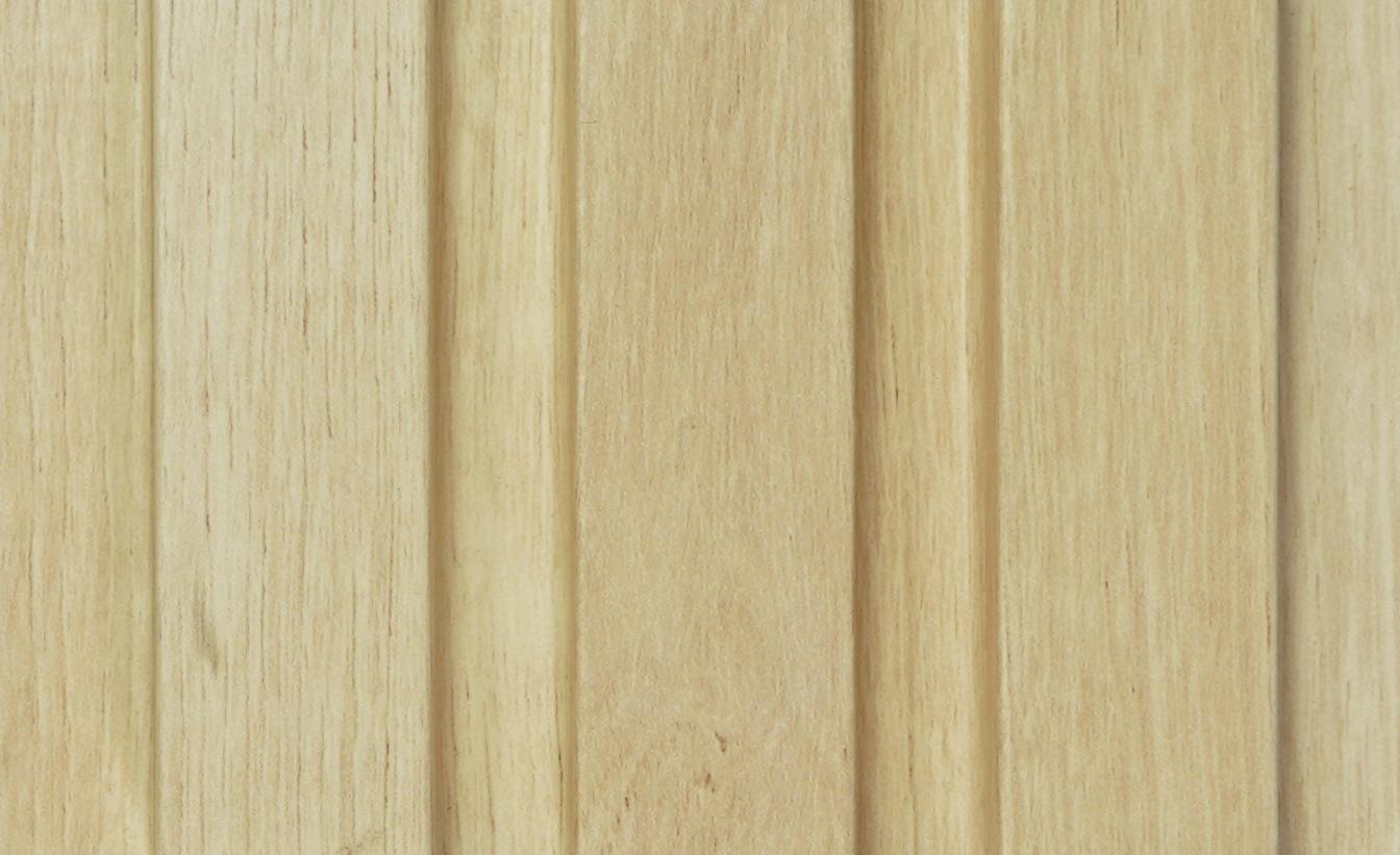Wood Finish Cream Mdf Louvers 8x0.41 Ft - Pn 02246
