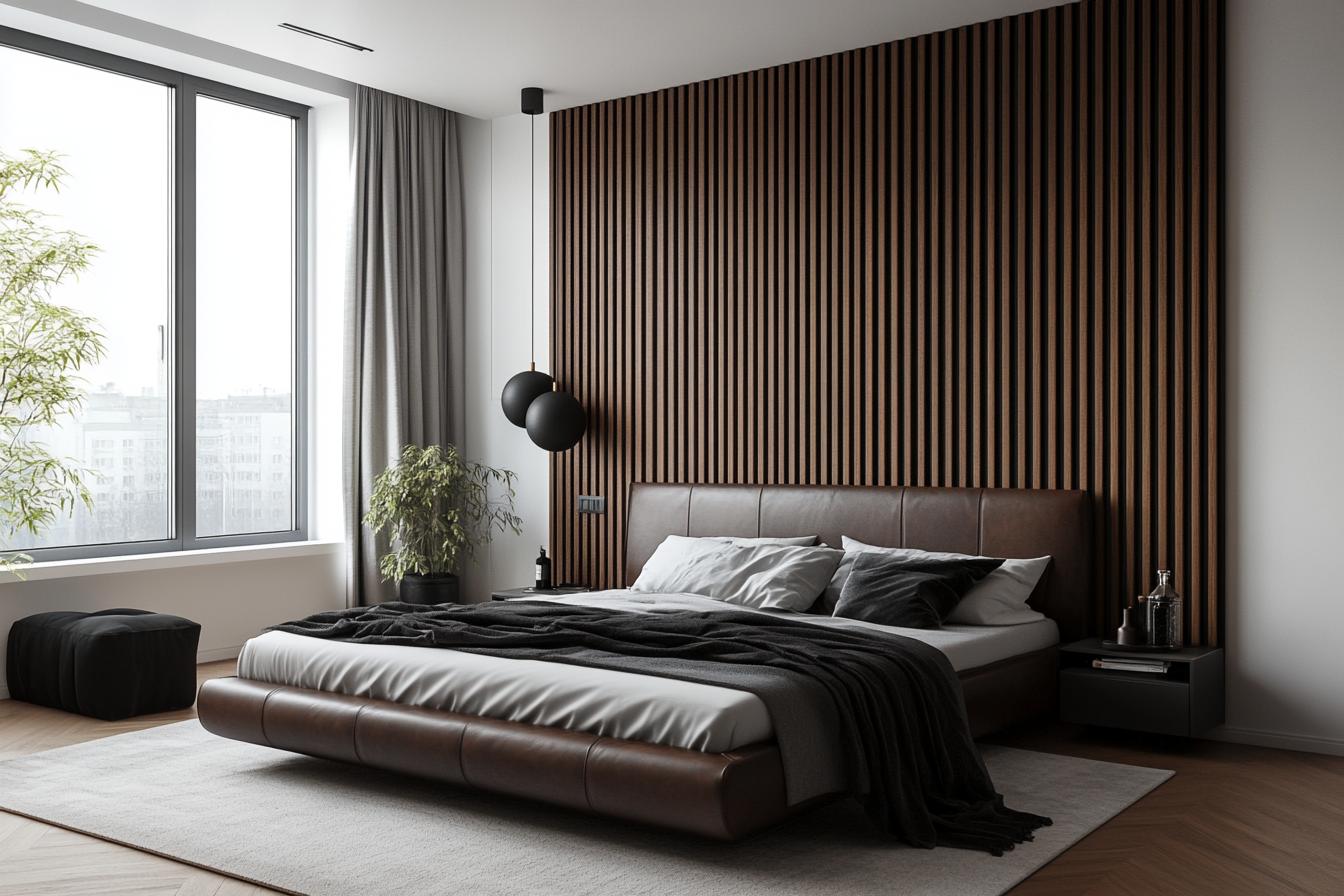 Wood Finish Brown Mdf Louvers 8x0.41 Ft - Pn 02250