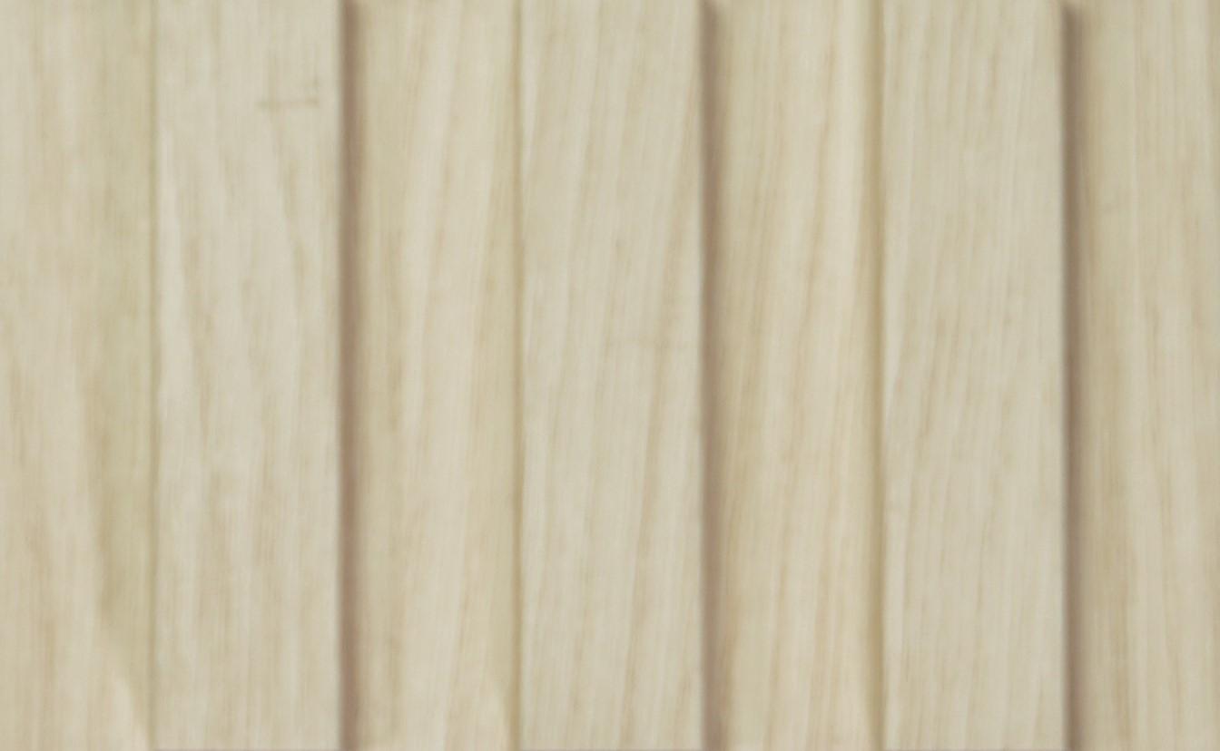 Wood Finish White Mdf Louvers 8x0.41 Ft - Pn 02254