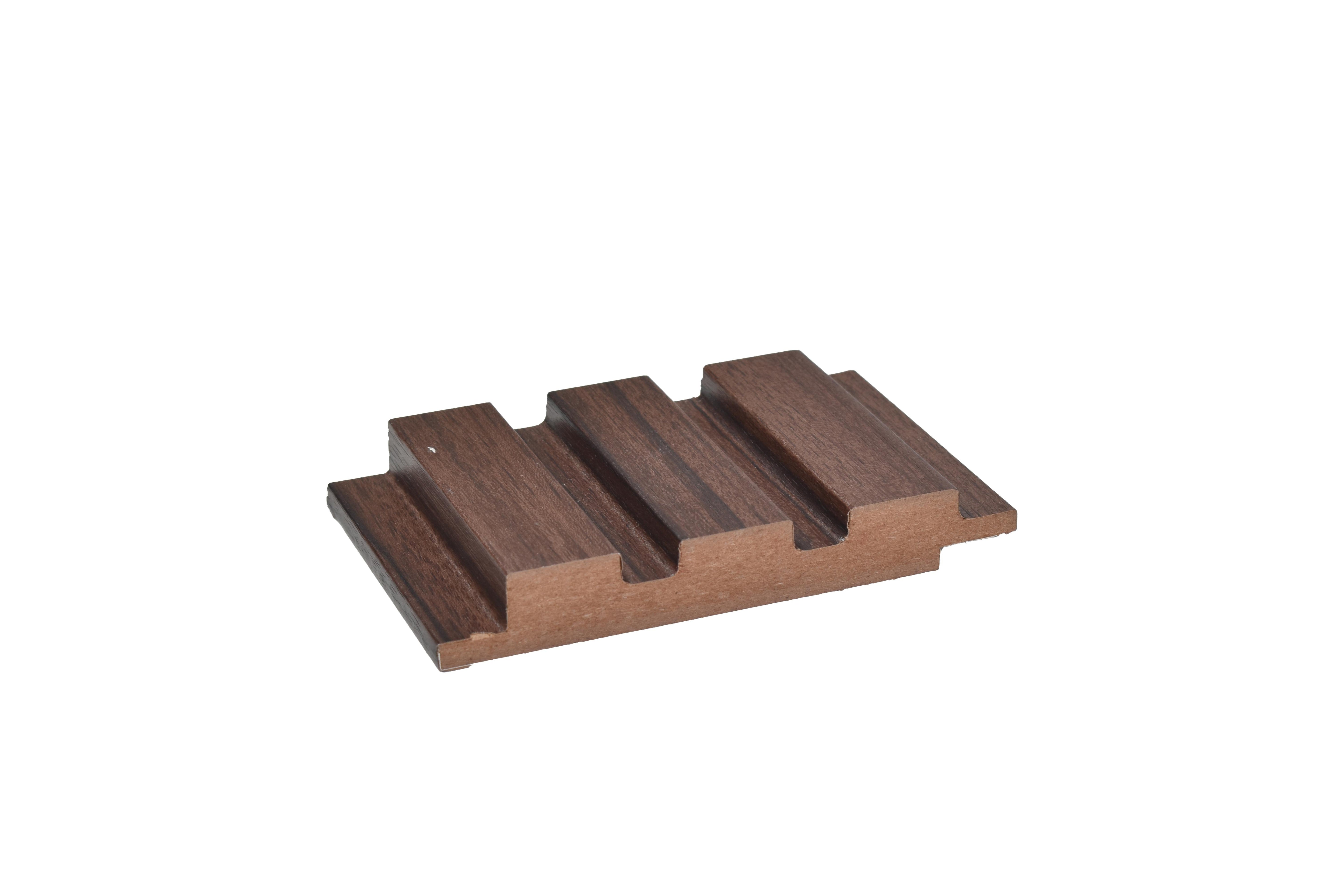 Wood Finish Wenge Mdf Louvers 8x0.41 Ft - Pn 02259