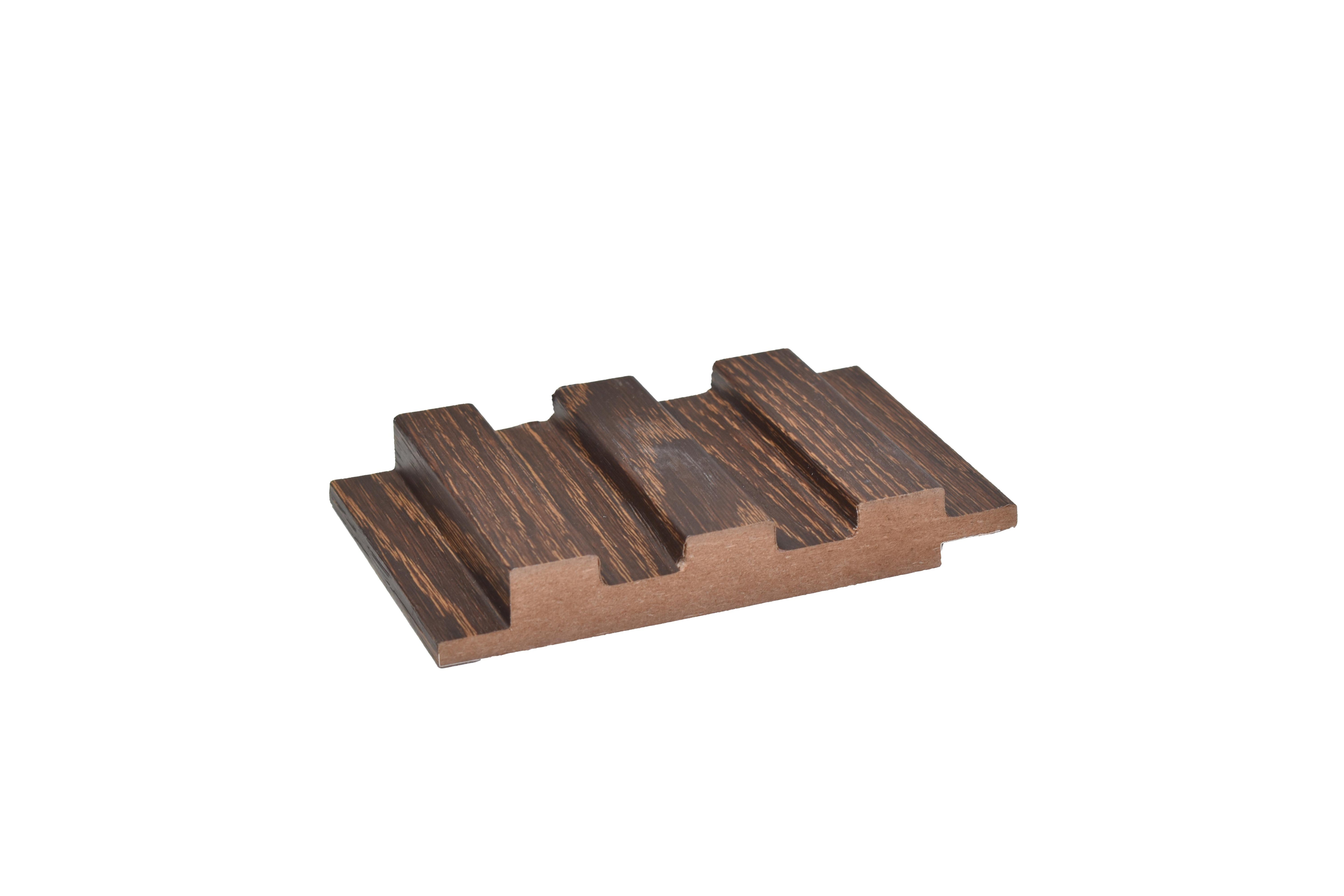 Wood Finish Wenge Mdf Louvers 8x0.41 Ft - Pn 02260
