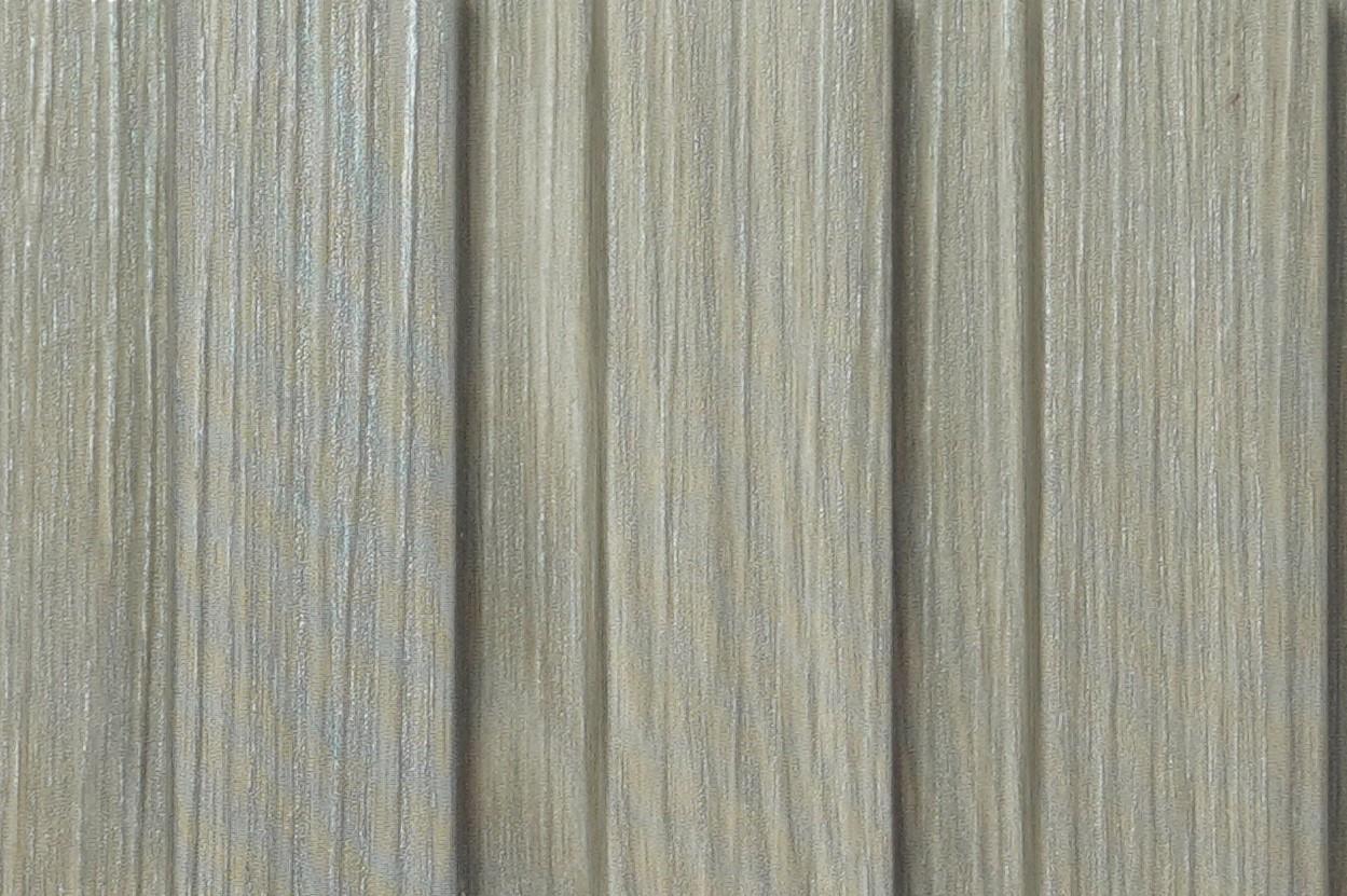 Wood Finish Silver Mdf Louvers 8x0.41 Ft - Pn 02261