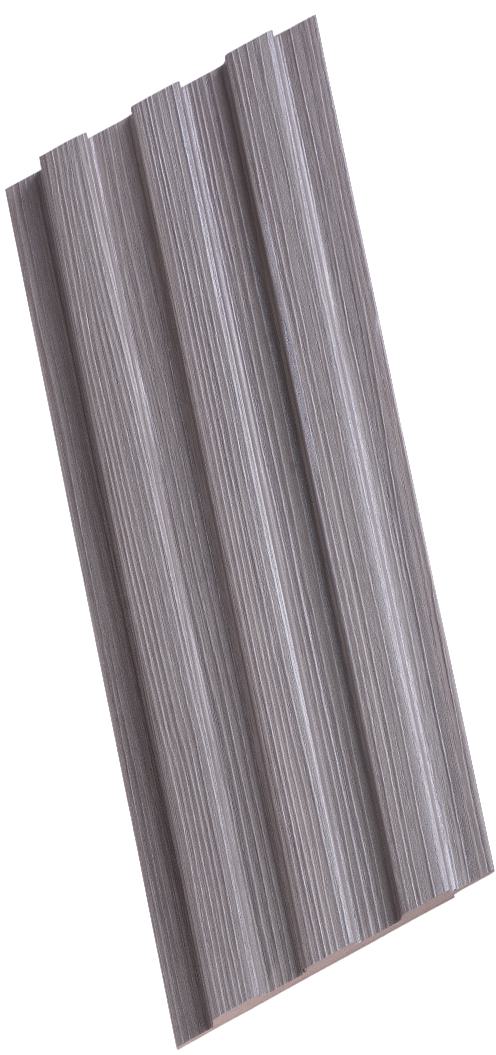 Wood Finish Silver Mdf Louvers 8x0.41 Ft - Pn 02261