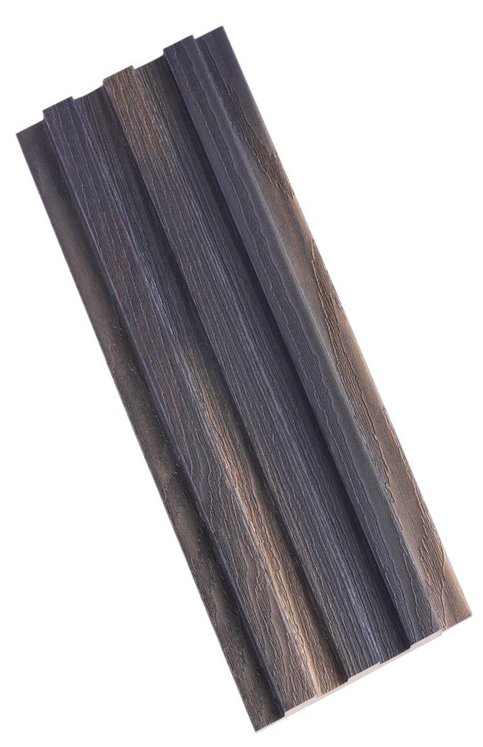 Wood Finish Wenge Mdf Louvers 10x0.41 Ft - Pn 02279