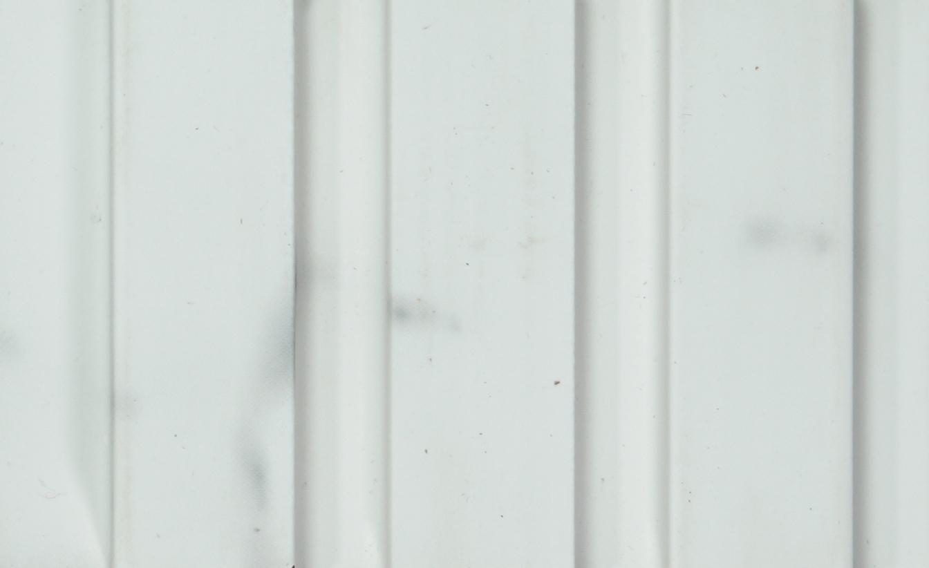Marble Finish White Mdf Louvers & Stone 10x0.41 Ft - Pn 02289