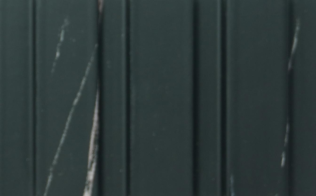 Marble Finish Black Mdf Louvers & Stone 10x0.41 Ft - Pn 02290