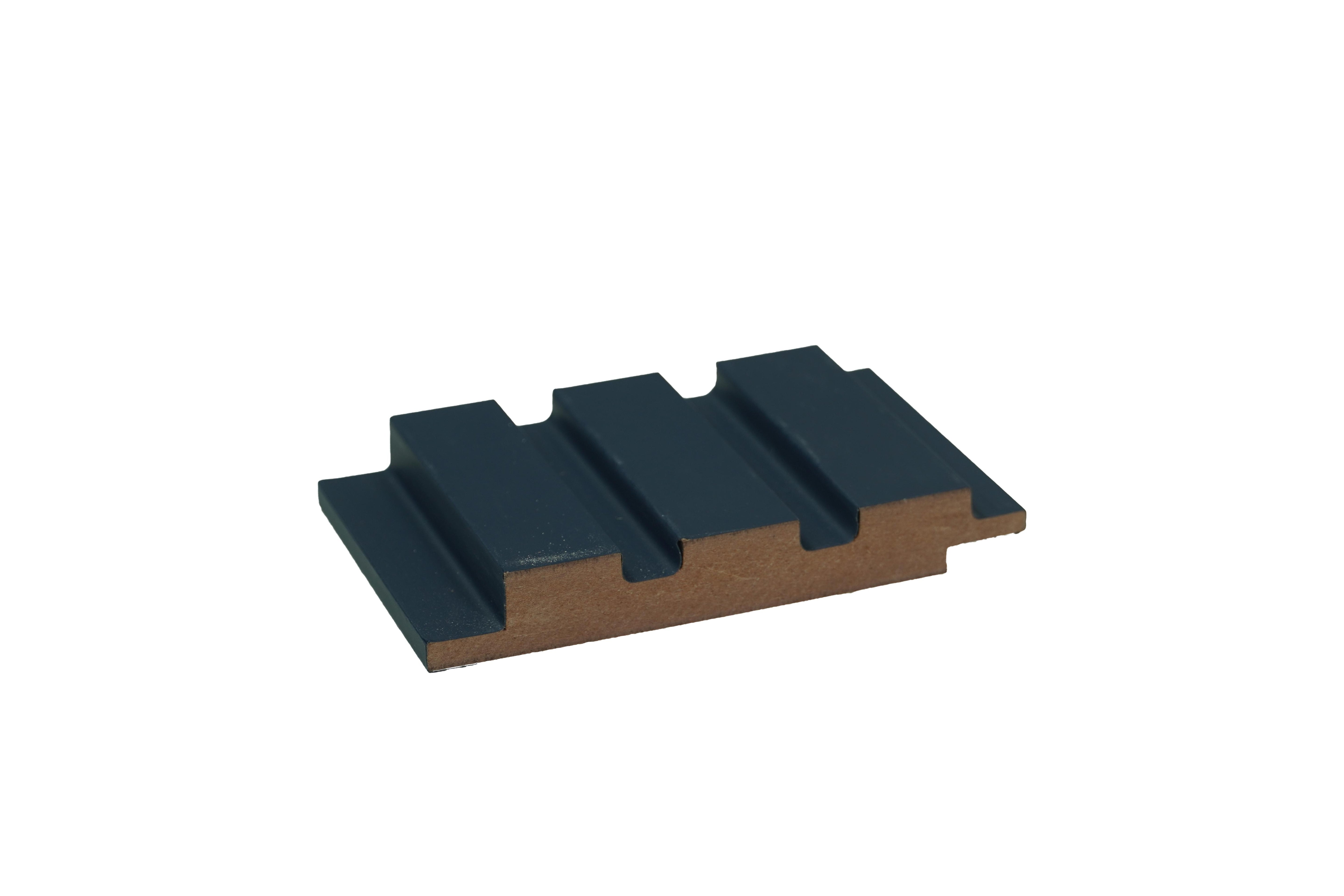Plain Colour Finish Blue Mdf Louvers Colors 10x0.41 Ft - Pn 02291