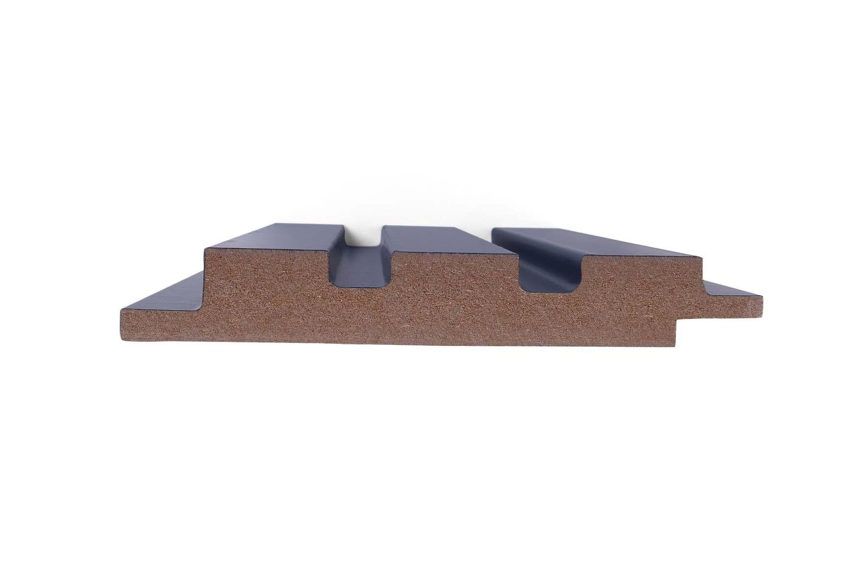 Plain Colour Finish Blue Mdf Louvers Colors 10x0.41 Ft - Pn 02291