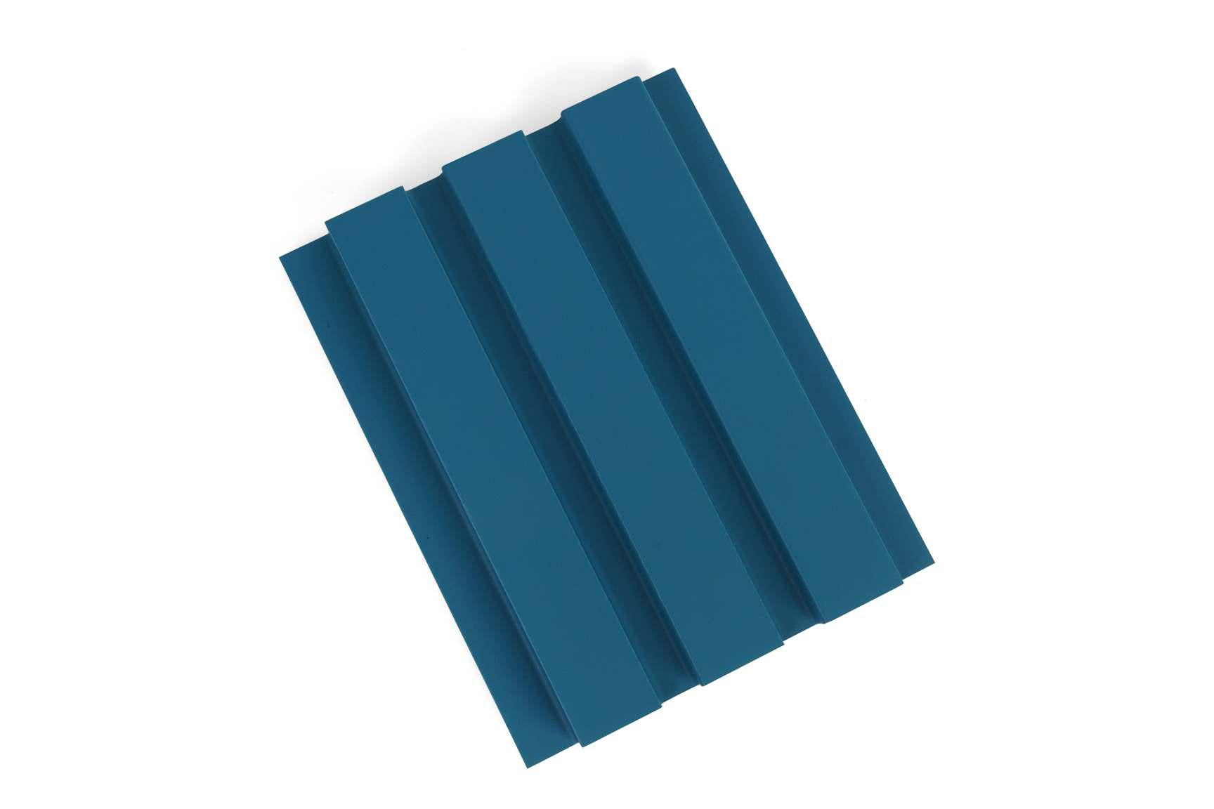 Plain Colour Finish Blue Mdf Louvers Colors 10x0.41 Ft - Pn 02295