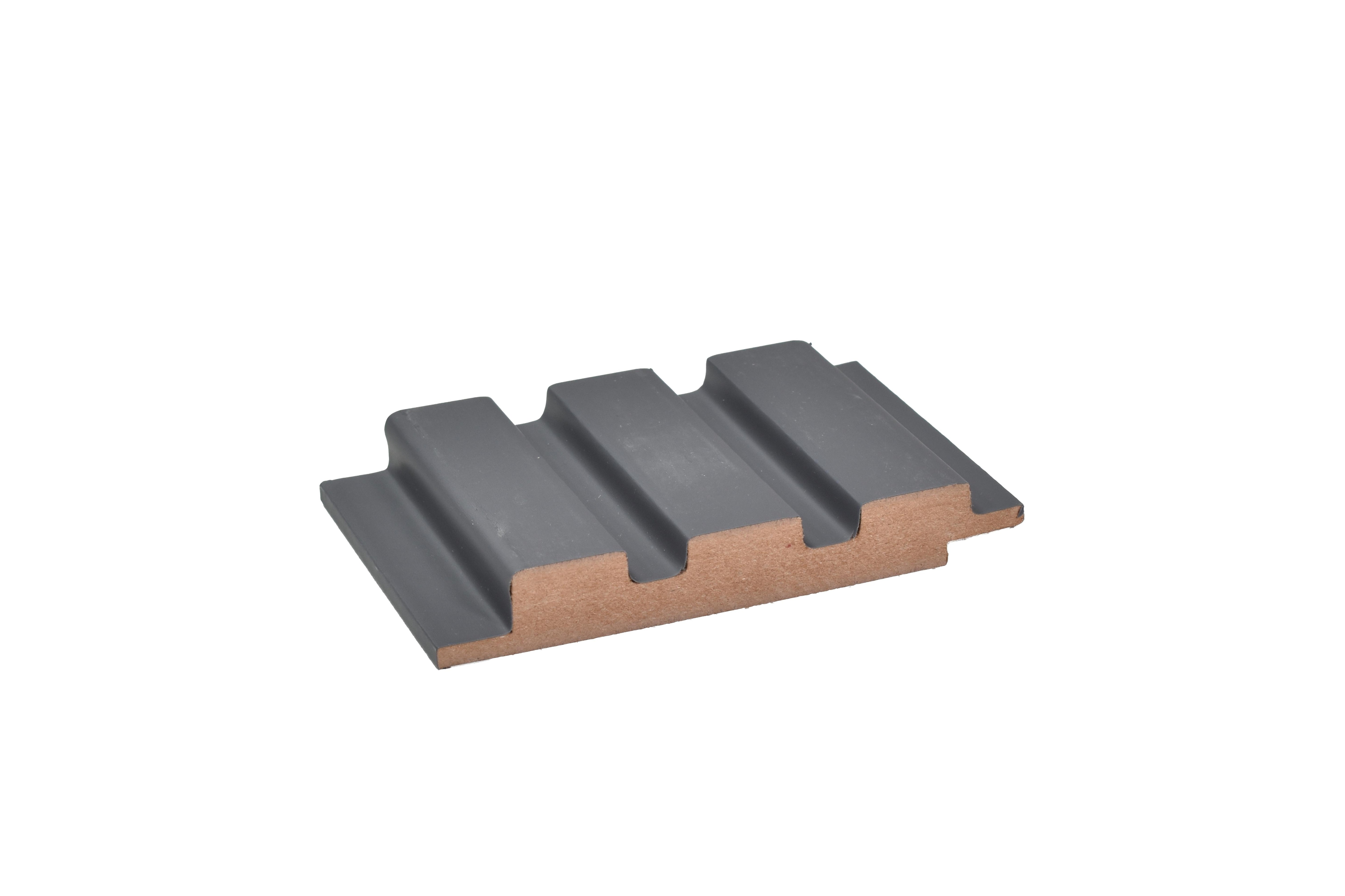 Plain Colour Finish Black Mdf Louvers Colors 10x0.41 Ft - Pn 02296