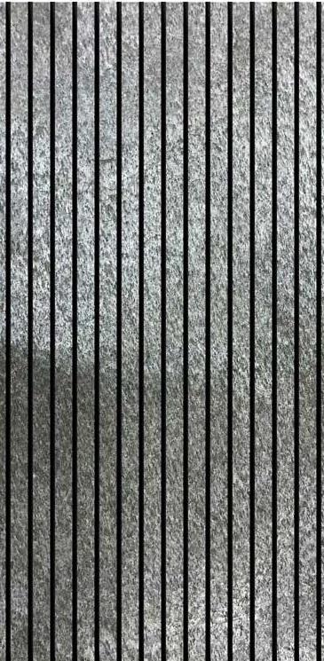New York Silver Shine Louvers 4x2 ft marble & stone Grey PN 02934