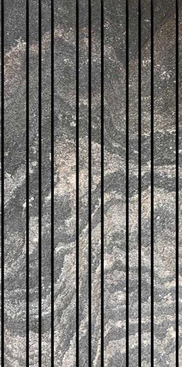 Hessonite E Louvers Marble & Stone Grey 8x2 Ft - Pn 02937