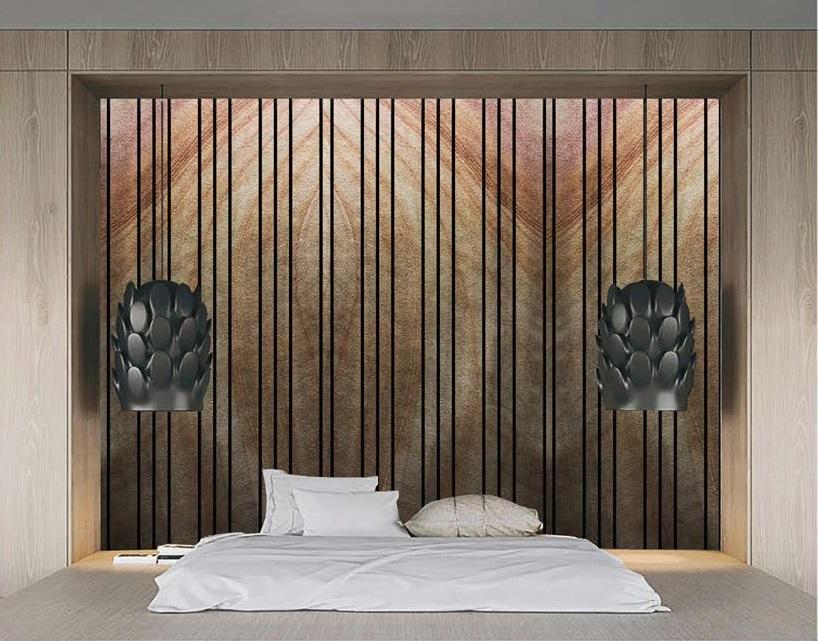 Teka Madera Louvers/Panels 8x2 ft marble & stone Brown PN 02940
