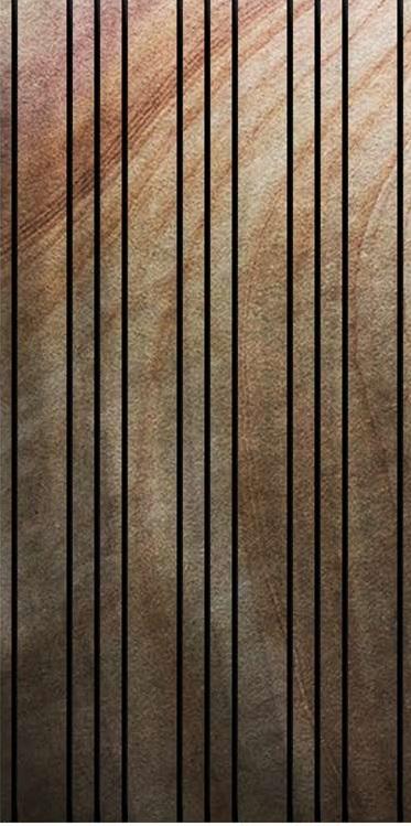 Teka Madera Louvers/Panels 8x2 ft marble & stone Brown PN 02940