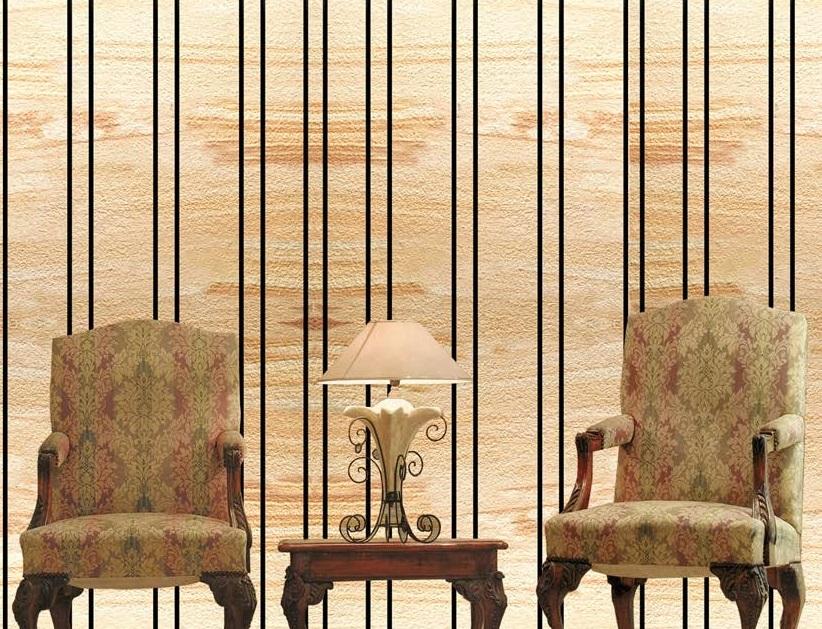 Pierre Bourgogne B Louvers/Panels 8x2 ft marble & stone Brown PN 02945