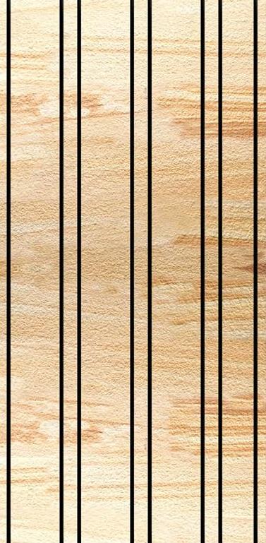 Pierre Bourgogne B Louvers/Panels 8x2 ft marble & stone Brown PN 02945