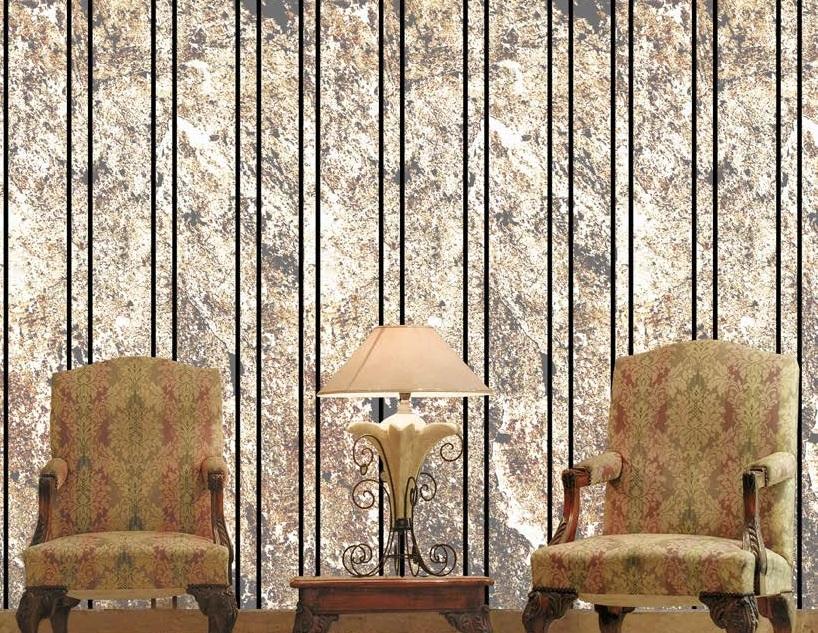 -1 Louvers Panel Marble & Stone 4x2 Ft - Pn 02946