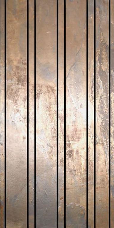 D Helsinki B Louvers 8x2 ft marble & stone Brown PN 02947