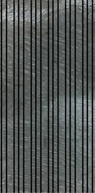 London Sapphire A Louvers/Panels 4x2 ft marble & stone Grey PN 02948