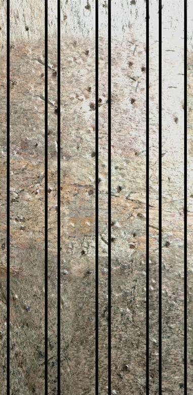 Madrid C C Louvers/Panels 4x2 ft marble & stone Grey PN 02949