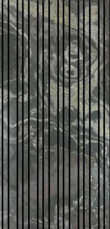 Vienna Hessonite A Louvers/Panels 4x2 ft marble & stone Grey PN 02950