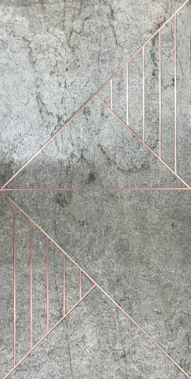 C Madrid A Inlay Panels 8x2 ft designer louvers Grey PN 02957