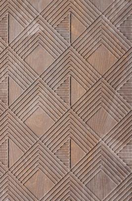 Pvc Louvers Panel Designer Brown 8x2 Ft - Pn 02969