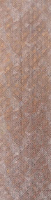 Pvc Louvers Panel Designer Brown 8x2 Ft - Pn 02969