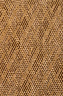 Pvc Louvers Panel Designer Brown 8x2 Ft - Pn 02973