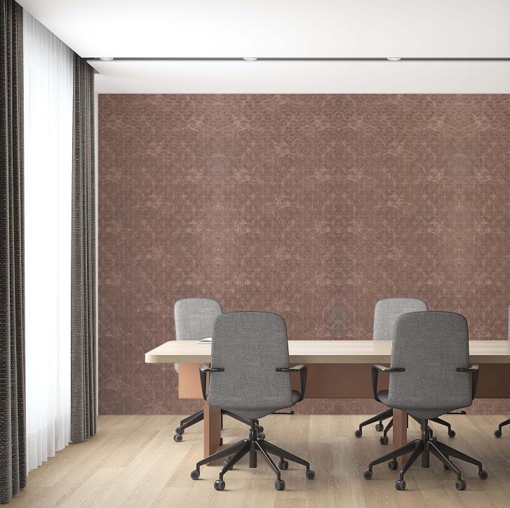 Pvc Louvers Panel Designer Brown 8x2 Ft - Pn 02974