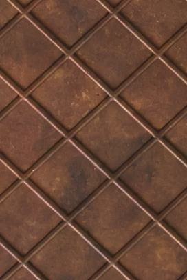 Pvc Louvers Panel Designer Brown 8x2 Ft - Pn 02981