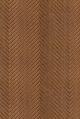 Pvc Louvers Panel Designer Brown 8x2 Ft - Pn 02982