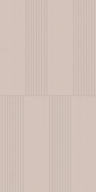 B Polymer Coated HDHMR Decorative Wall Panel 8x2 ft designer louvers Beige PN 02997